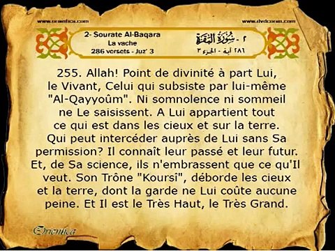 DVD Le Saint Coran complet - Lecture bilingue arabe et français - Récité verset par verset