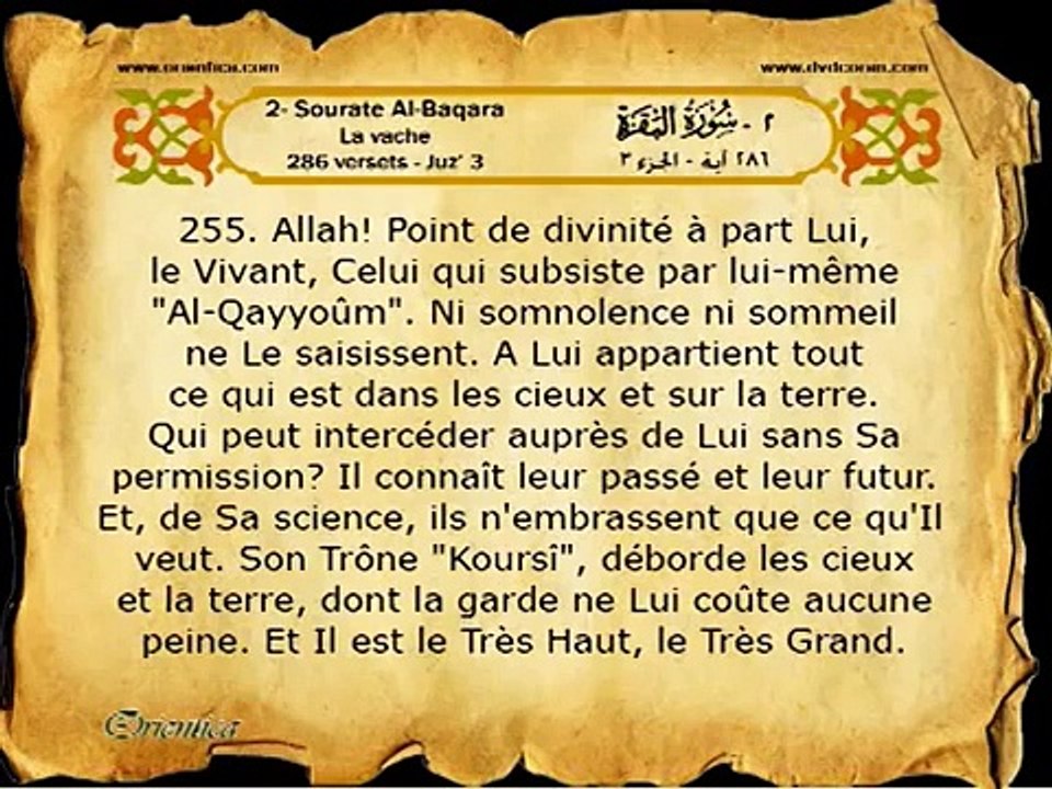 DVD Le Saint Coran complet - Lecture bilingue arabe et français - Récité verset par verset