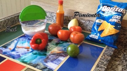 Salsa Para Nachos - Receita