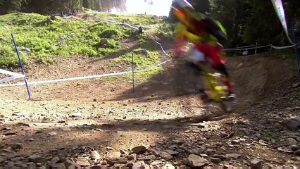MTB Downhill Finals in Switzerland - UCI Mountain Bike World Cup 2015