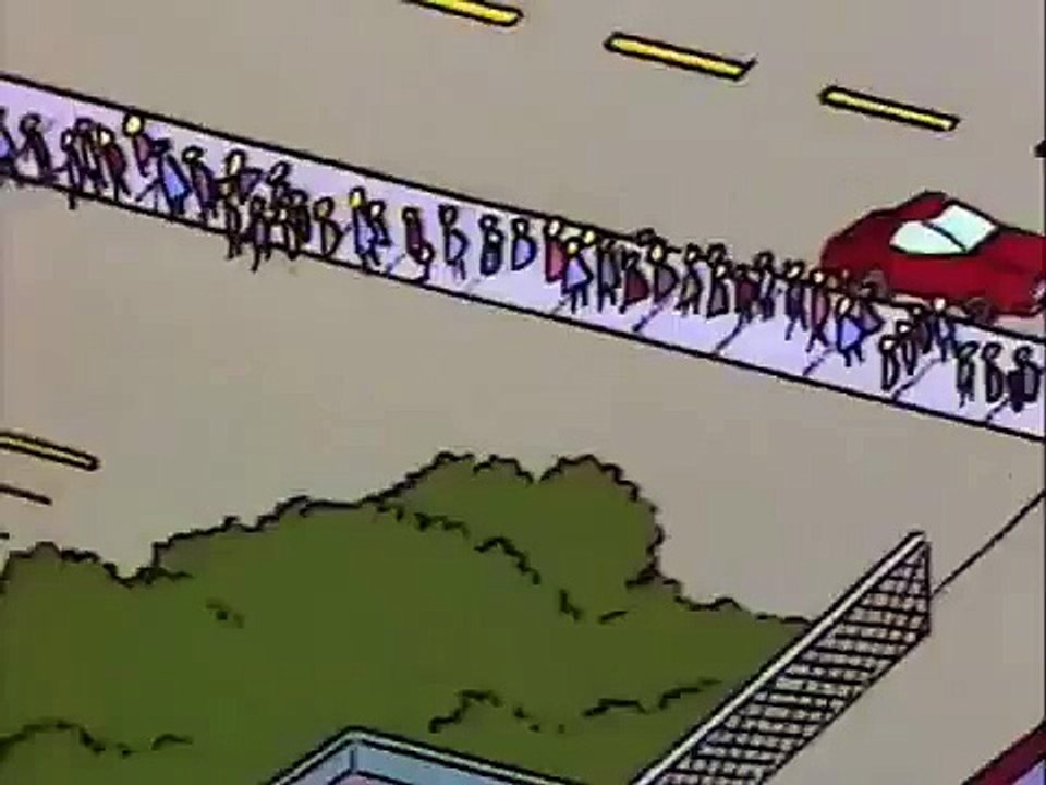 homero comprando entradas