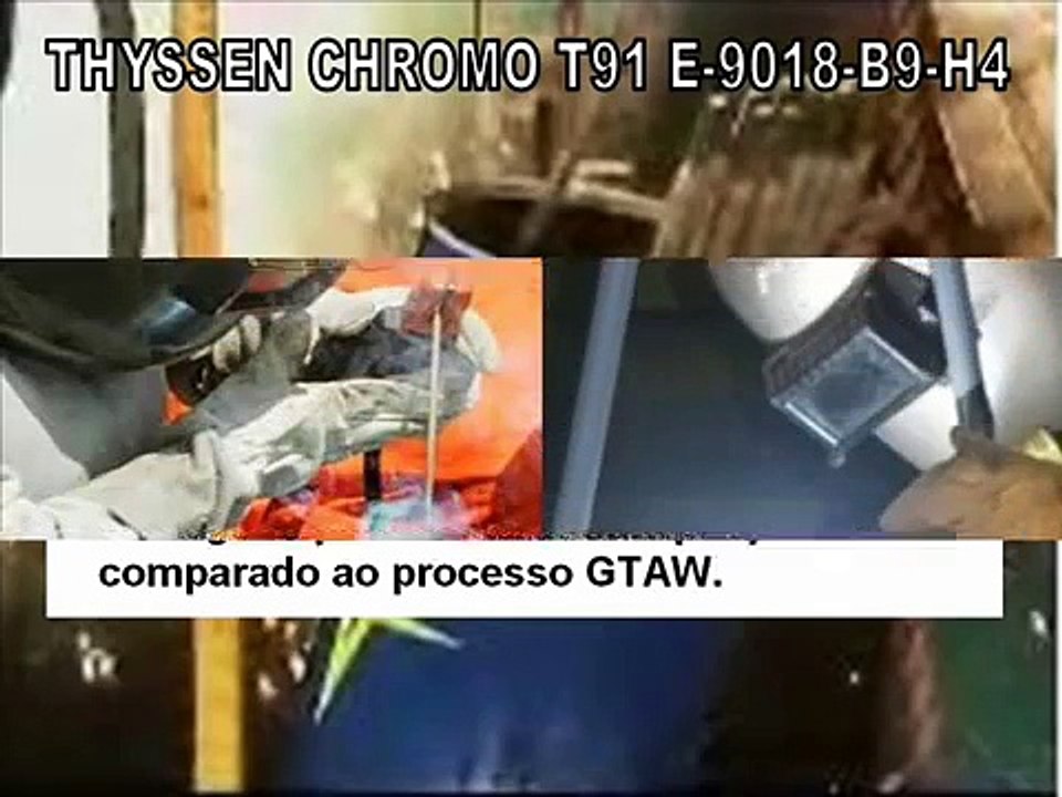 Fatec SP-Soldagem passe de raiz aço cromo molibdenio P91