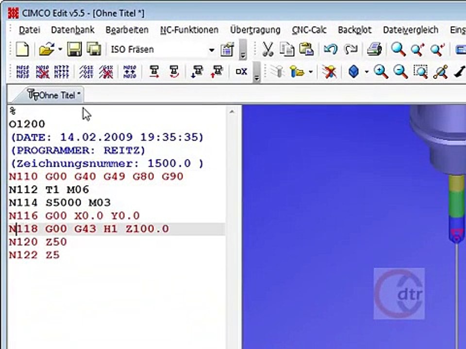 Cimco CNC Editor - www.cnc-technik.de