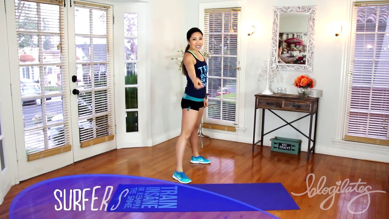 Flat Belly Fat Burner _ POP HIIT