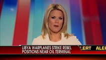 Libyan War Planes Strike Rebel Positions