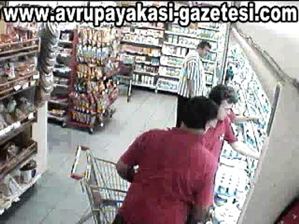 Çorlu Avrupa Yakası Gazetesi Haber Markette Hırsızlık