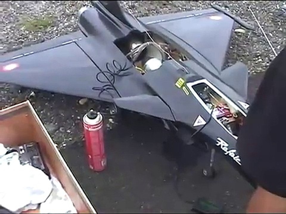 Rafale RC Jet. with simjet 1200. TAKE OFF