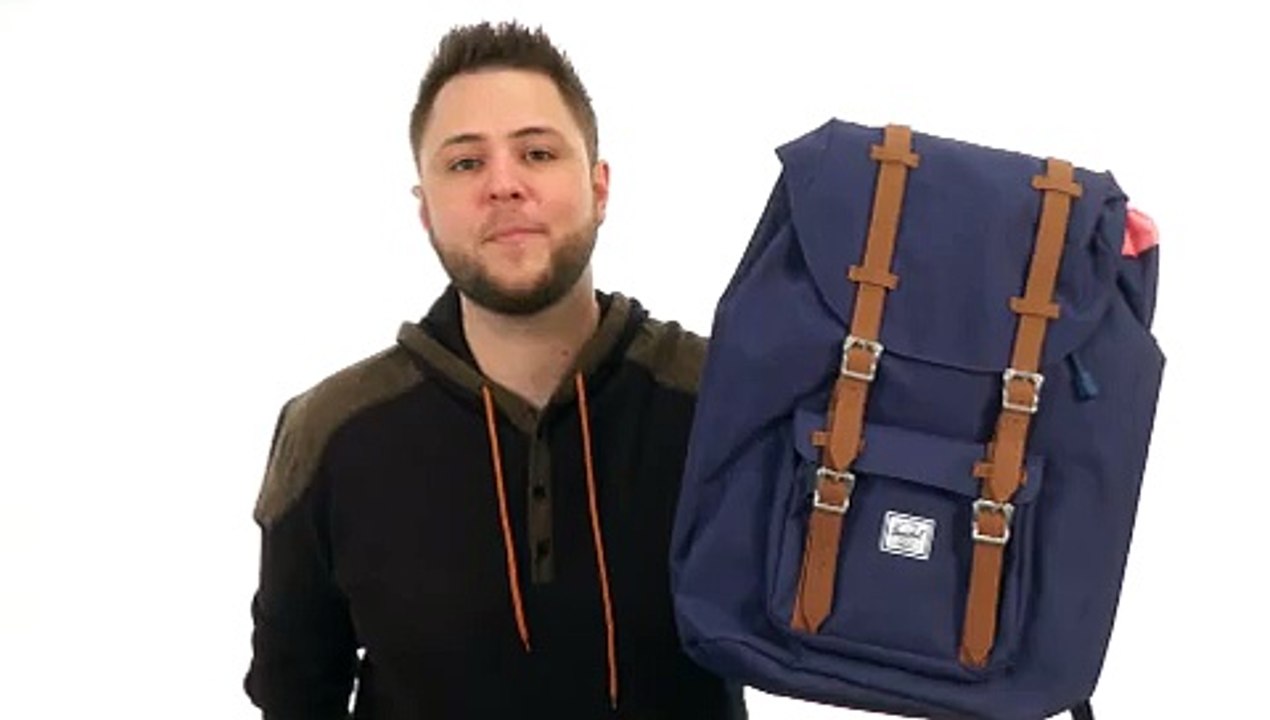 Herschel Supply Co. Little America Mid-Volume Windsor Wine - Shoppersfeed.com Free Shipping BOTH Ways