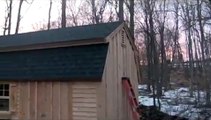 12x24 Gambrel Style Shed By Ponderosa Pines Wood Products