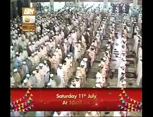 Live qtv Namaz e Tarweeh 23 Ramzan 2015 by Mufti Ramzan Sailvi P 1