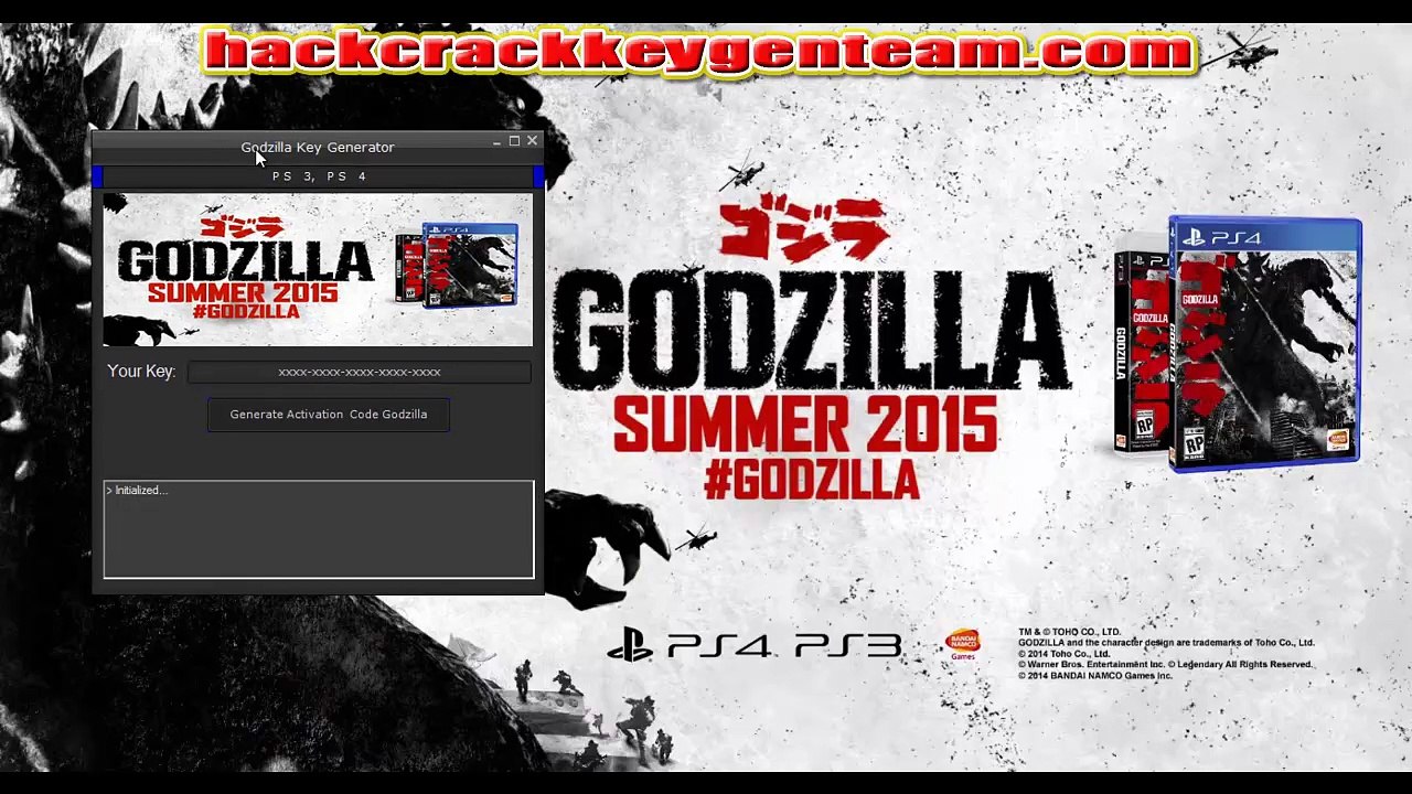 Godzilla Key Generator