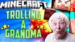HILARIOUS GRANDMA TROLLED ON MINECRAFT! - Minecraft Xbox 360 Edition Trolling