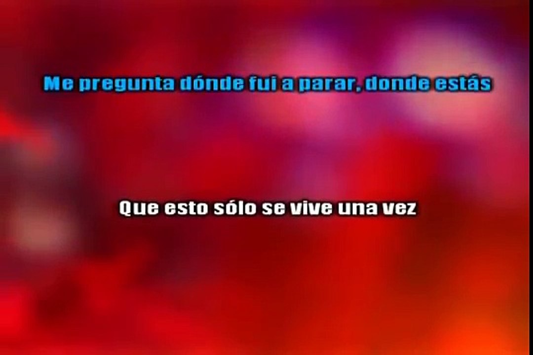 Tabaco y Chanel - Bacilos  Karaoke