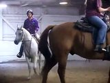 my first horse riding lessons at midnite sun horse training center