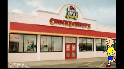 Caillou goes to Chuck E Cheese's and gets grounded