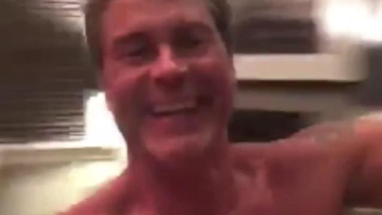 Rob Lowe's shirtless Julie Andrews impersonation goes viral