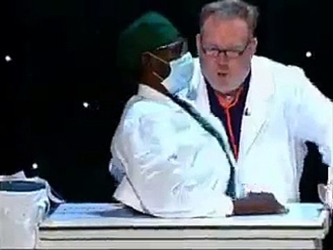 American Got Talent Man Cut in 2 Pieces Magic Tr ick