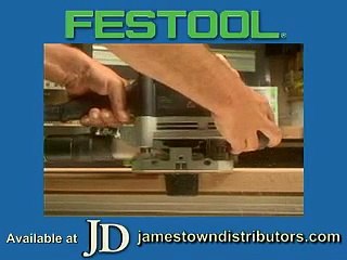 Festool OF 1400 Router Demonstration