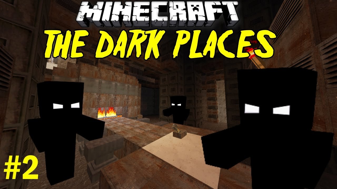 Minecraft THE DARK PLACES Jump Scares! HORROR Map EP 2 by NikNikamTV