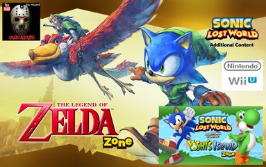 Sonic Lost World - Contenu Additionnel Gratuit (Zones Yoshi's Island & Zelda) - Wii U