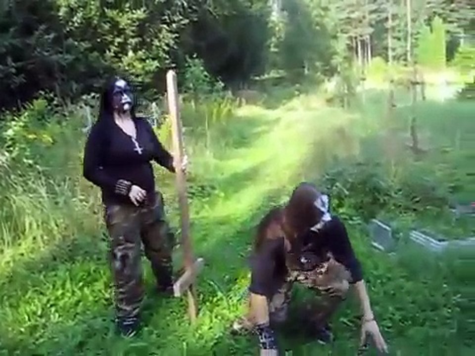 Satanic Black Metal Couple