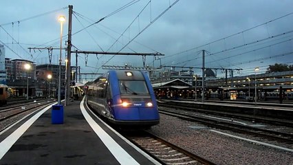 Ambiances ferroviaires en gare de Toulouse Matabiau...