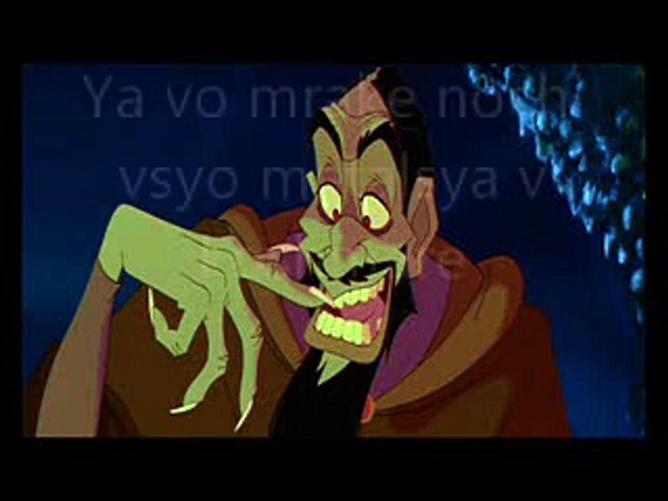 In the dark of the night - Russian (with lyrics)