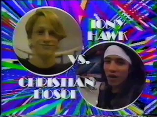 1988 - Vision Pro Skate Escape - Tony Hawk vs Christian Hosoi  - Round 1