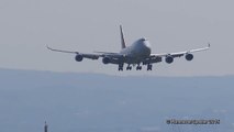 Asiana Cargo B747-400F landing in Vienna!
