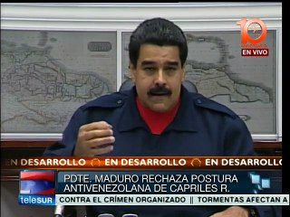 Maduro pide unión nacional para abordar tema del Esequibo