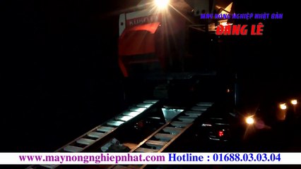 Đăng Lê Về Liên tục nhiều máy gặt Kubota DC-60 nhập Thái Lan máy đẹp chất - Xuất máy giao cho khách Bắc Ninh Bắc Giang