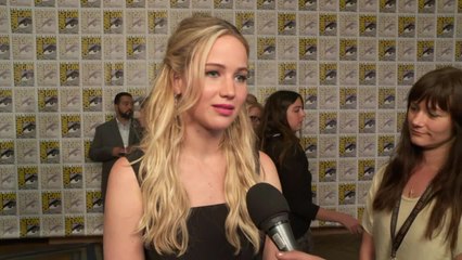 Jennifer Lawrence And The Final Hunger Games At Comic-Con