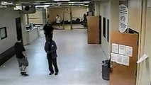 Cook County Illinois Correctional officer caught on video striking inmate