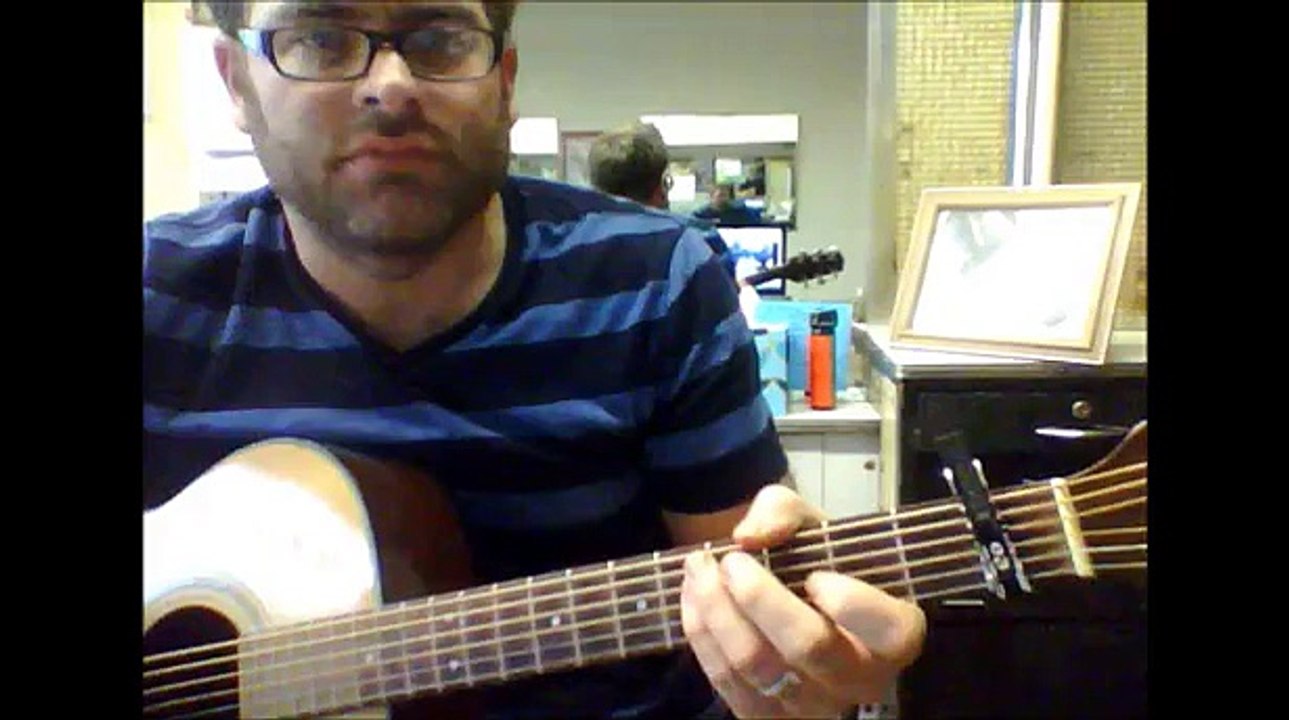 How to play One Step Ahead Of The Blues by J.J. Cale on acoustic guitar