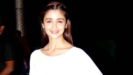 Alia Bhatt @ Shahid Kapoor-Mira Rajput Wedding Reception