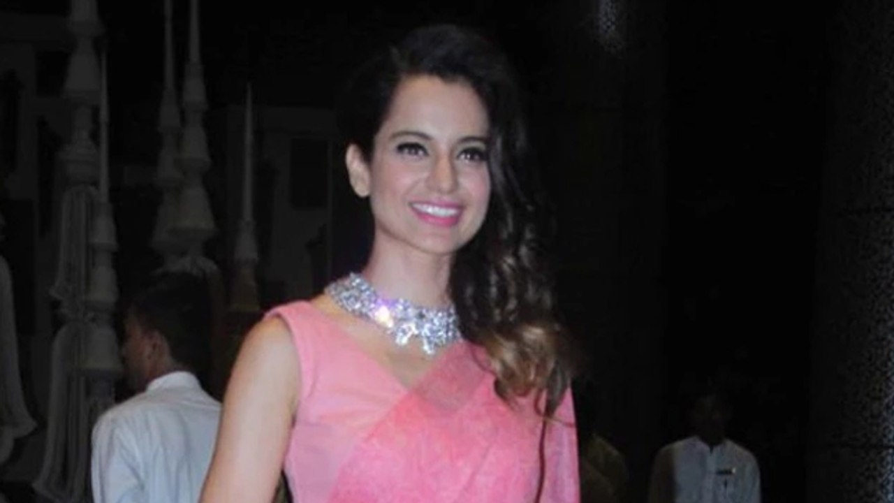Kangana Ranaut @ Shahid Kapoor-Mira Rajput Wedding Reception