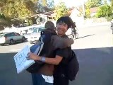 Free Hugs Campaign at McClatchy High School