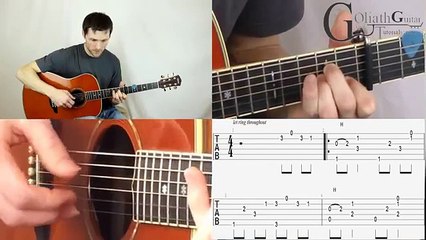 How To Play Let Her Go - Passenger - Tutorial  Tabs / Guitar Lesson