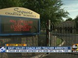 East valley football coach arrested for sex with student
