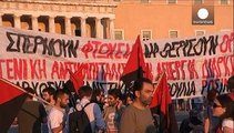 Angry Greeks accuse eurozone leaders of blackmail