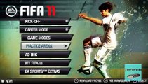 Fifa 11 PSP Gameplay