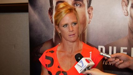 Holly Holm talks about moving past her Octagon jitters in second fight