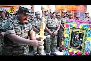 LTTE leaders pay last respect to Brigadier Balraj - RIP