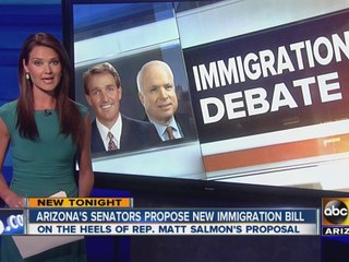 Arizona senators propose new immigration bill