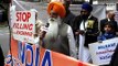 Dal Khalsa UK 63rd Indian Independence Day Protest London - Manmohan Singh Khalsa Speech