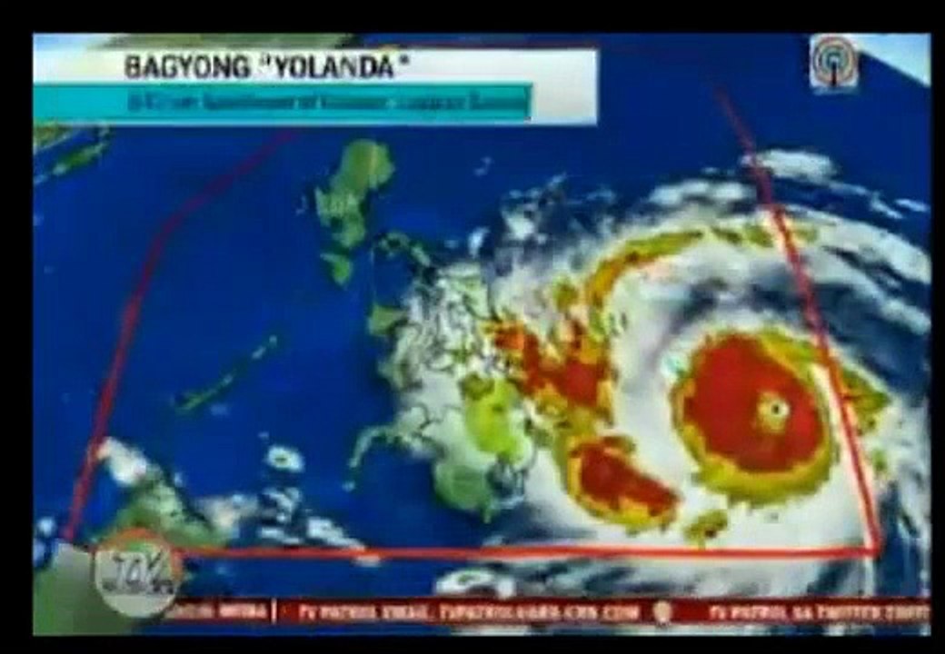 Kuya Kim Weather Update TV Patrol November 7 2013