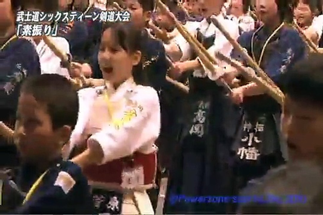 武士道シックスティーン剣道大会「素振り」