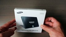 Unboxing - Déballage Samsung SSD Evo 250