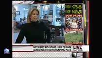Monica Crowley & Geraldine Ferraro Discusses Palin & Mccain