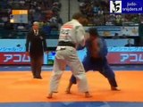 Judo 2009 Rotterdam: Tsagaanbaatar Hashbaatar (MGL) - Alim Gadanov (RUS) [-66kg] match.